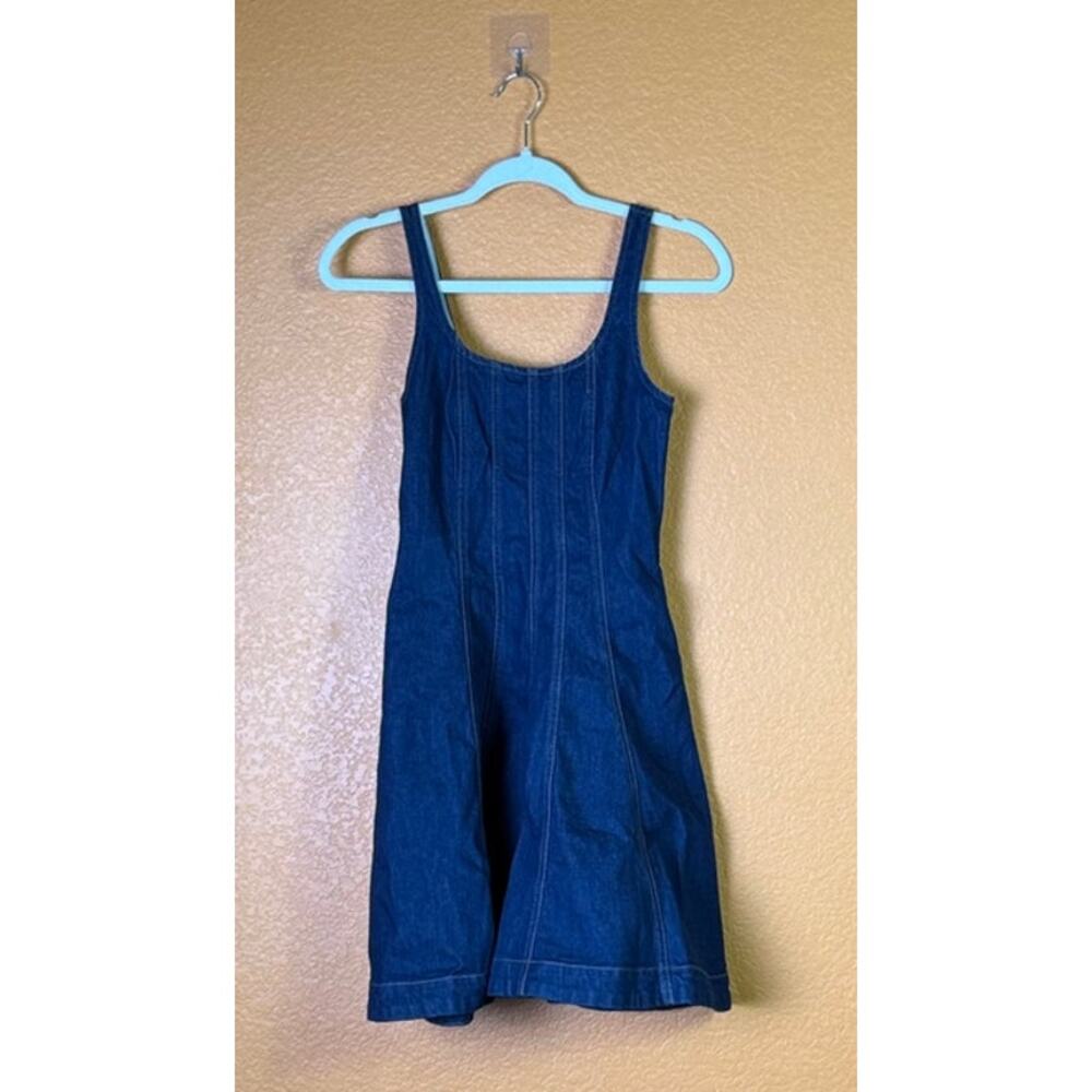 NWT Women's Kate Spade New York Target Denim Tank Dress Tennis Trapeze Size 0 - Picture 8 of 11